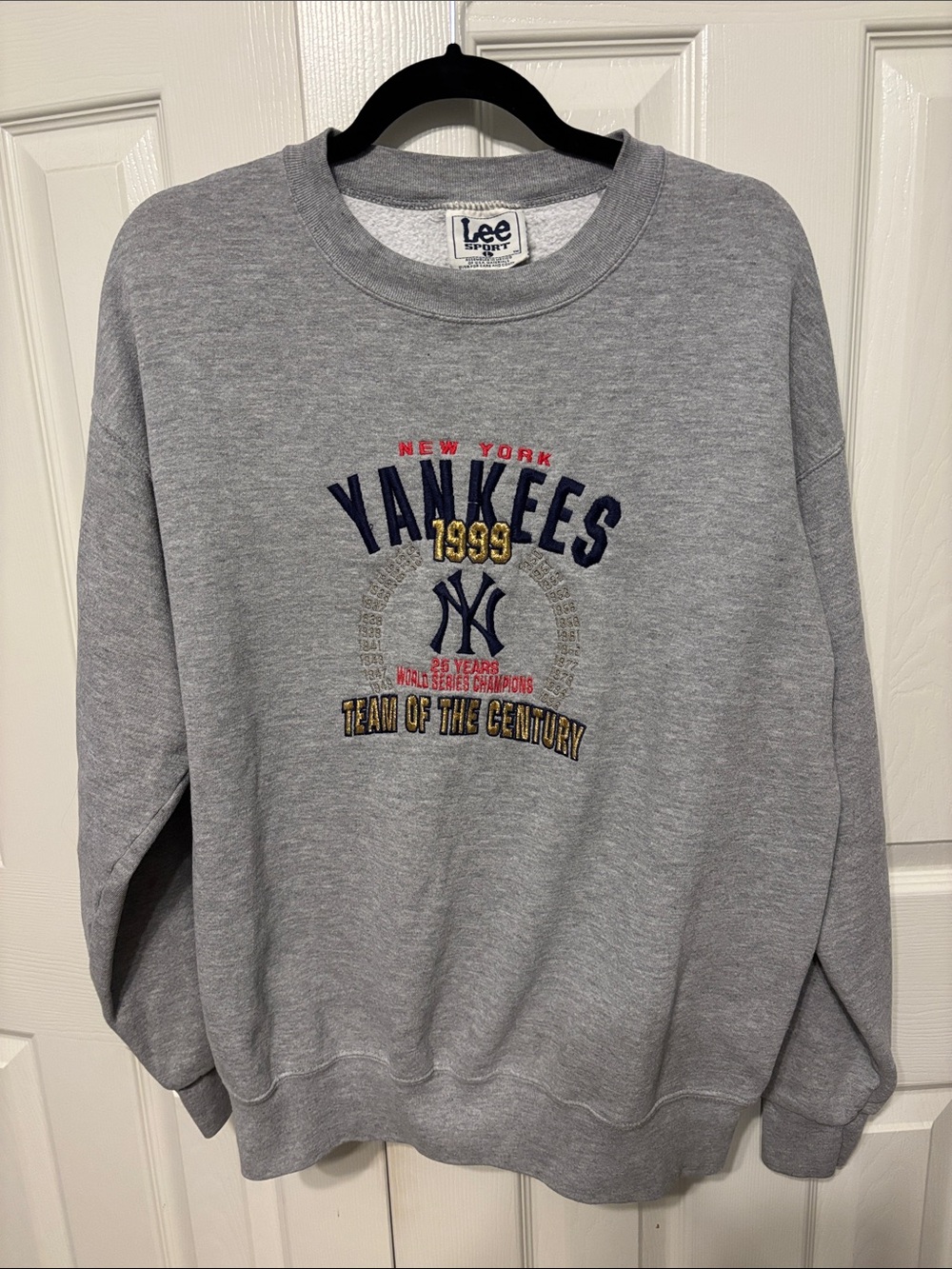Lee Sport Vintage NY Yankees “Team of the Century” Sweatshirt